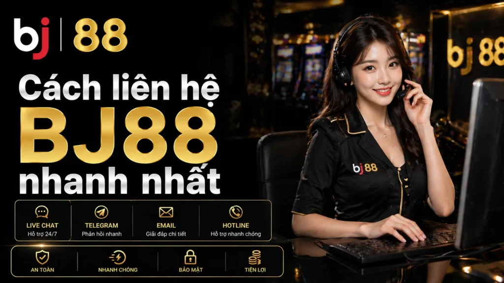 Cách liên hệ BJ88 nhanh nhất