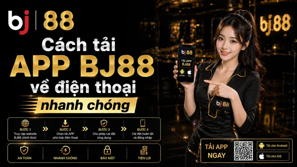 Cách tải APP BJ88 về điện thoại