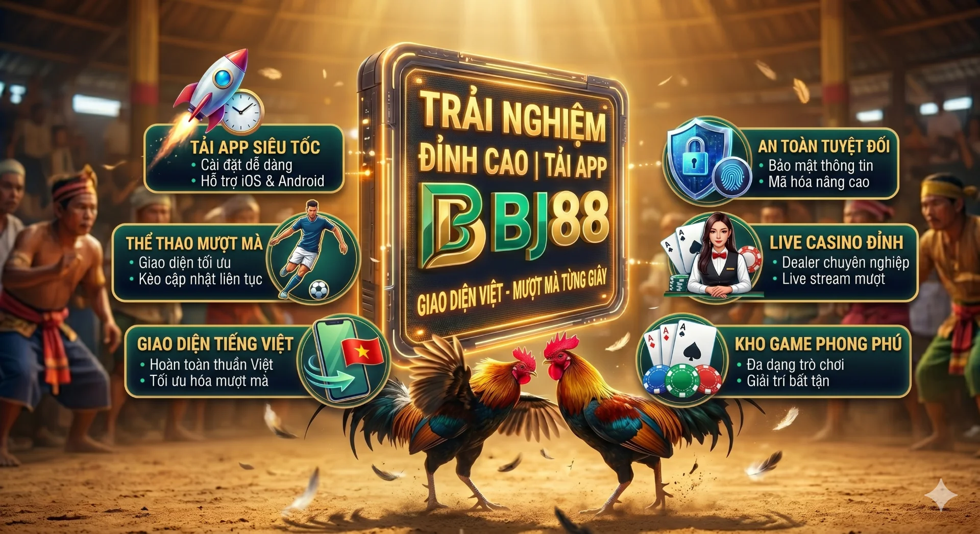 Trải nghiệm BJ88 đỉnh cao